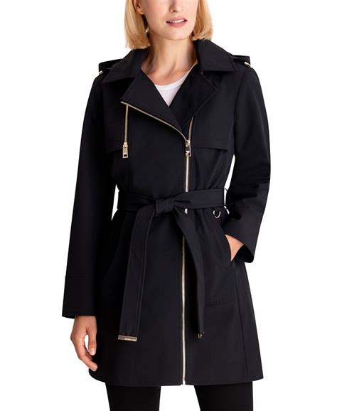michael kors rain trench coat